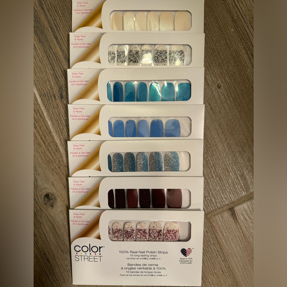 Color Street retired lot 7 sets